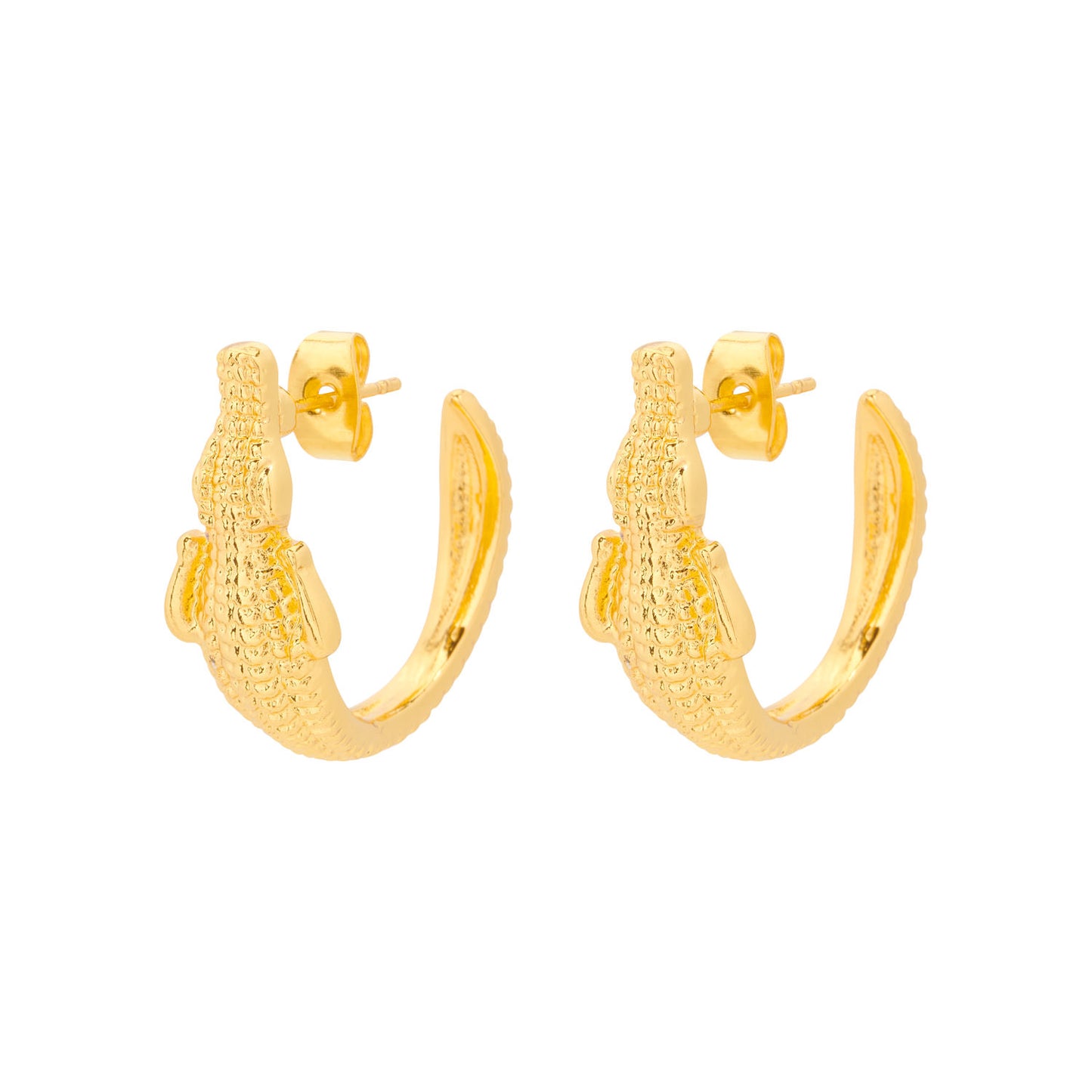 De Krokodillen oorbel