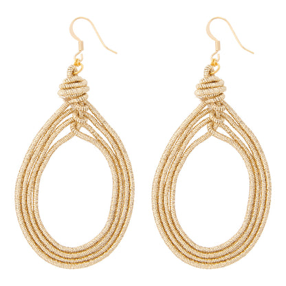 Goudkleurige Statement oorbellen