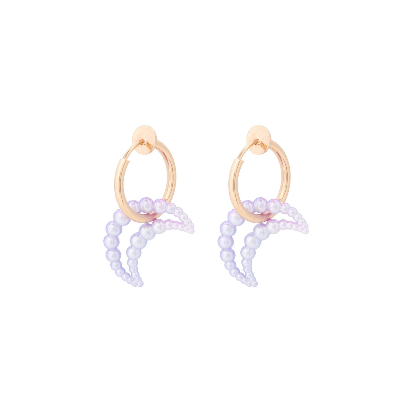 Clip Oorbellen Maantjes of hartjes