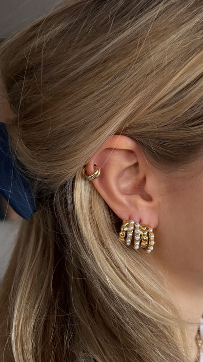 Dubbele parel creool